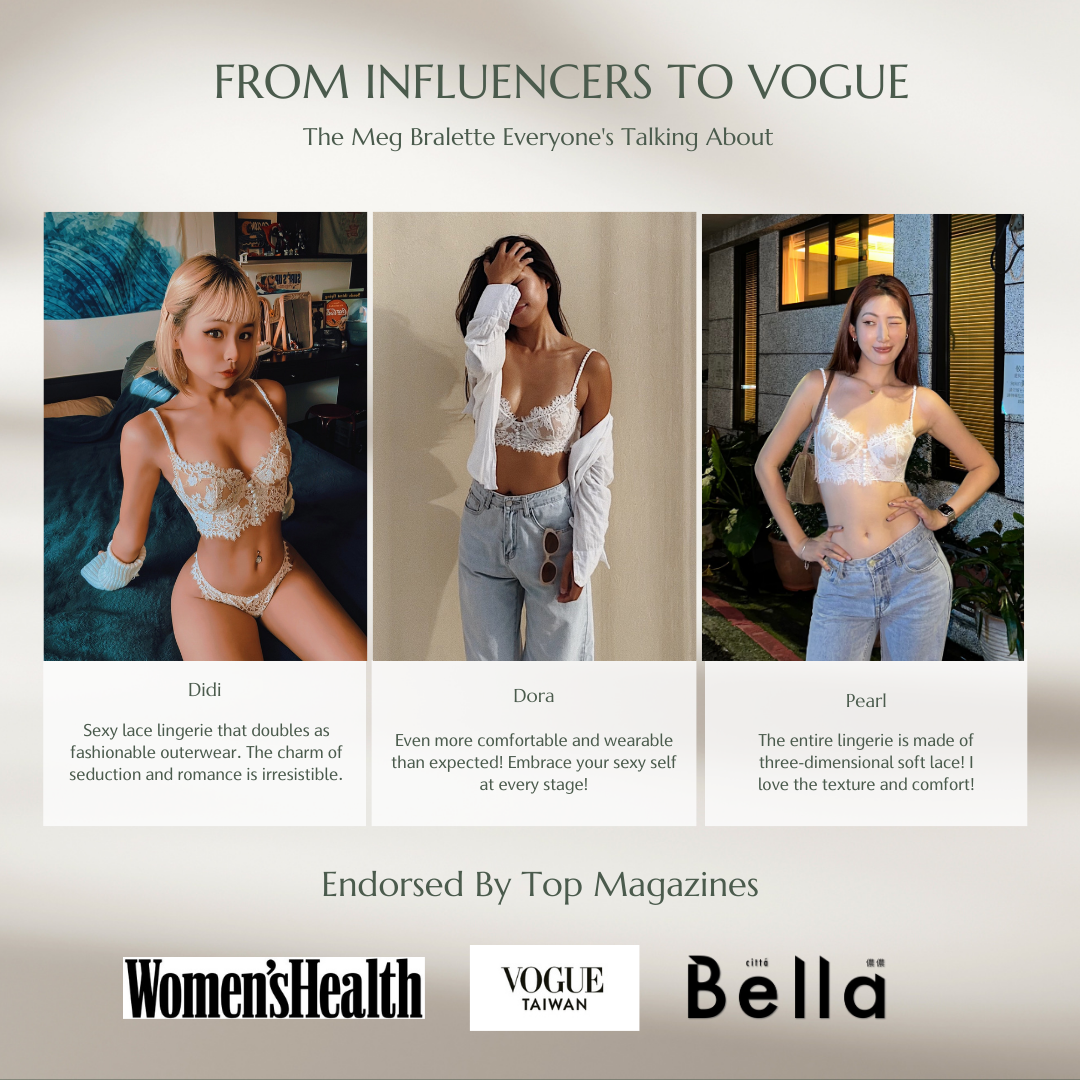 Meg Bralette - 3 Colors