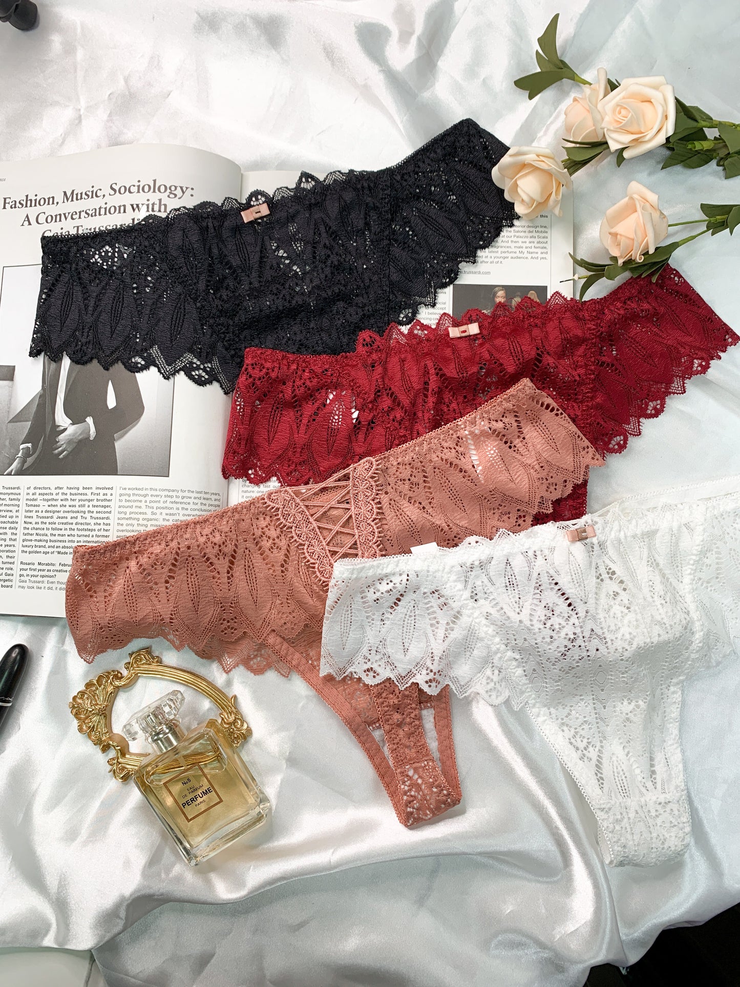 Feather Thong - 4 Colors