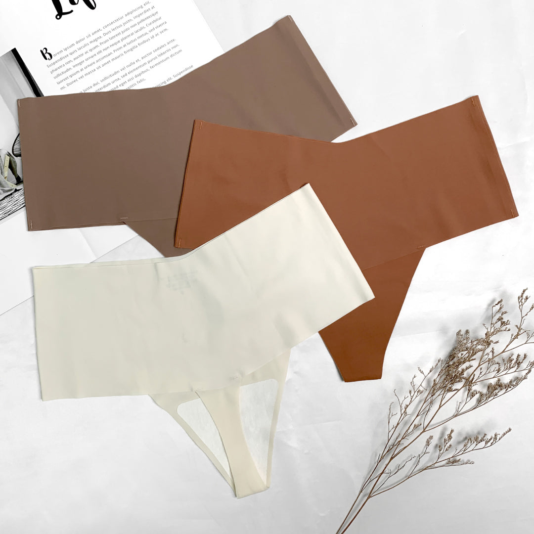 Mid-waisted Thong - 3 Colors