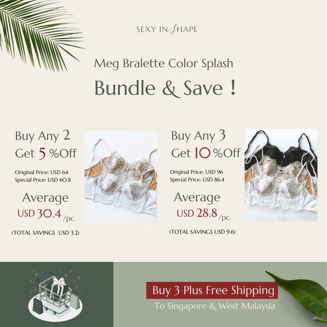 Meg Bralette - 3 Colors
